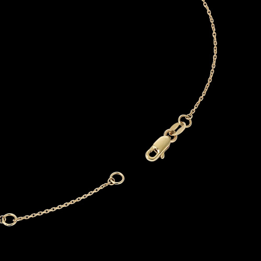MAMA Letter Style Delicate Gold Bracelet